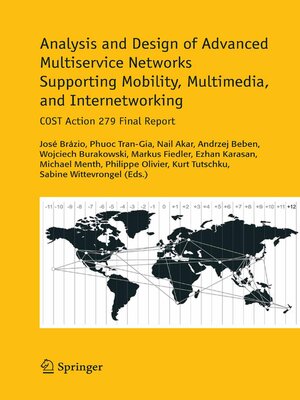 cover image of Analysis and Design of Advanced Multiservice Networks Supporting Mobility, Multimedia, and Internetworking